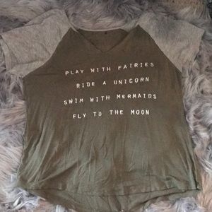 t-shirt from rue21 xs but can fit s